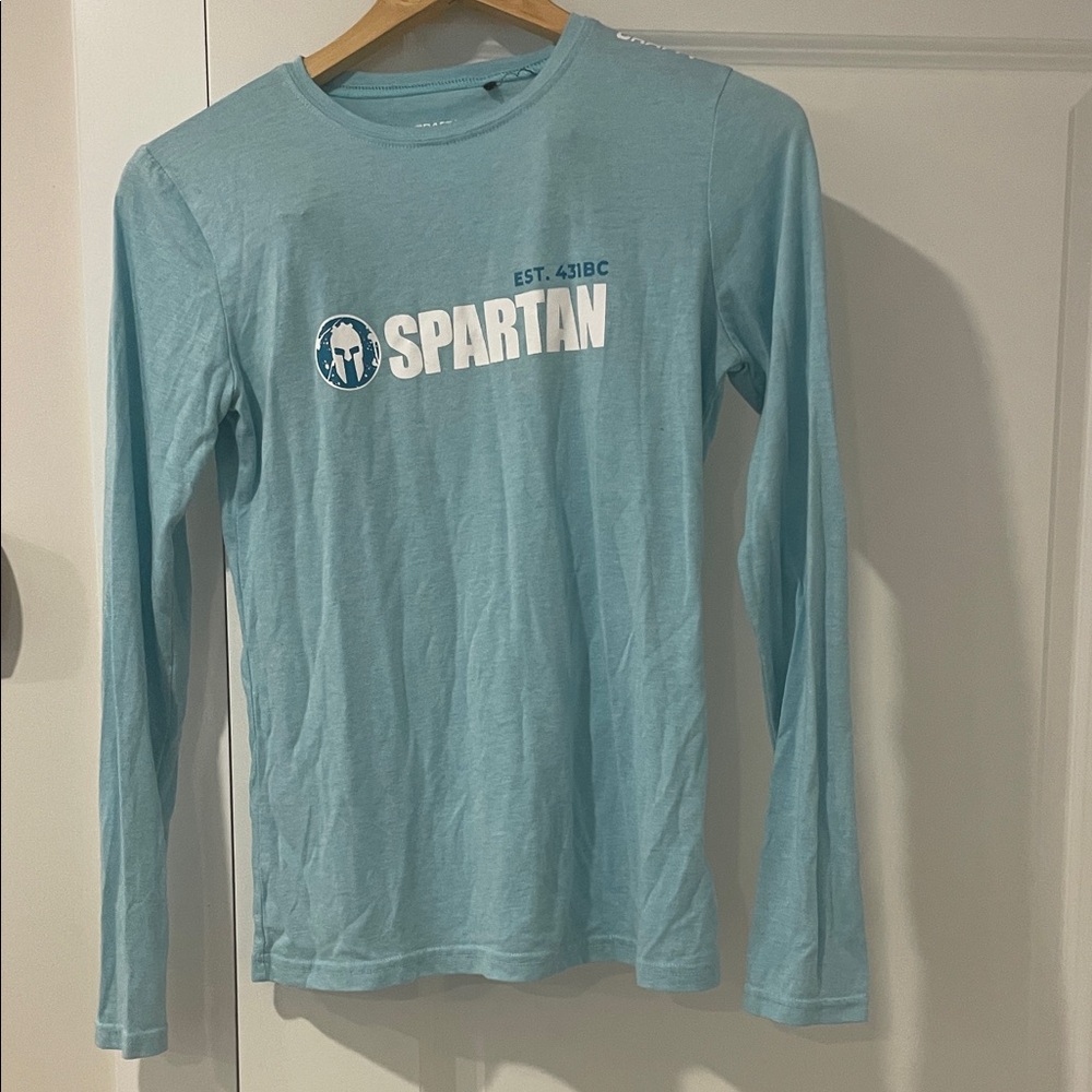 Spartan Light Blue Women's Long Sleeve